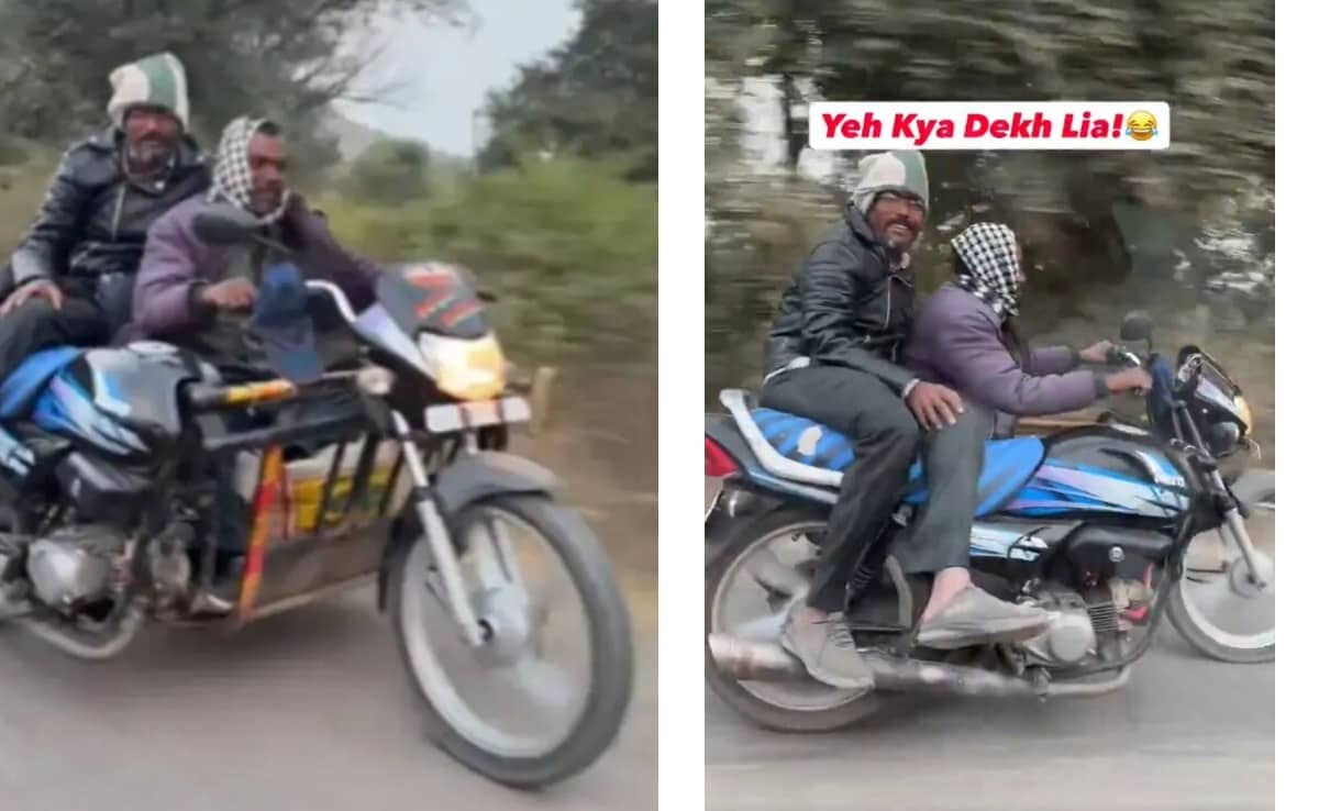 गजब का मॉडिफाई करवाए हो गुरु...तीन पहियों वाली इस अनोखी बाइक ने सोशल मीडिया पर मचाया तहलका