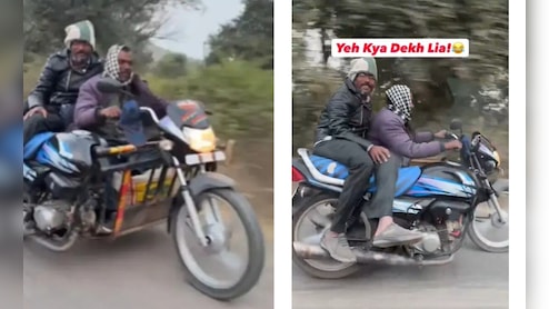 गजब का मॉडिफाई करवाए हो गुरु...तीन पहियों वाली इस अनोखी बाइक ने सोशल मीडिया पर मचाया तहलका