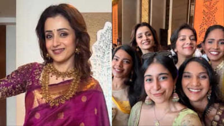 Trisha Krishnan Poses With Parthiban's Daughter Days After Actor's Jibe At Her Over Vijay Divorce