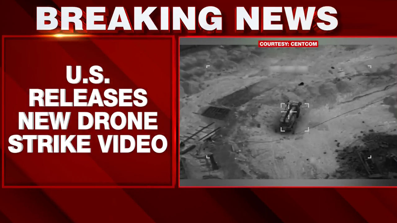 US Releases New Drone Strike Video As West Asia Conflict Enters 10th Day