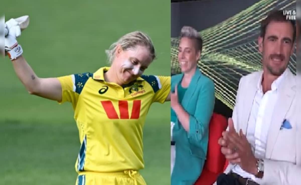 Video: करियर के आखिरी ODI में 158 रन बनाकर एलिसा हीली ने बनया WORLD RECORD, पति मिचेल स्टार्क की खुशी का ठिकाना न रहा