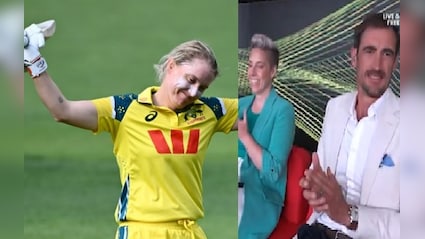 करियर के आखिरी ODI में 158 रन बनाकर एलिसा हीली ने बनया WORLD RECORD, पति मिचेल स्टार्क की खुशी सातवें आसमान पर