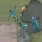 Strong Wind Knocks Over Pakistan Super League Groundstaff In Lahore. Watch