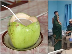 50 रुपये के नारियल में पानी कम निकला तो बीच बाजार में मच गया तांडव, 10 लोग लहूलुहान