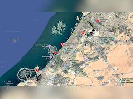 Map: Iran's Strikes On 5 Key Sites In Dubai