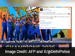 T20 Final Sparks Funny Banter Between Delhi And Ahmedabad Police