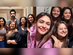 Mrunal Thakur Reunites With <i>Kumkum Bhagya</i> Co-Stars At Her Home After Years. A Viral Video Follows
