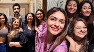 Mrunal Thakur Reunites With <i>Kumkum Bhagya</i> Co-Stars At Her Home After Years. A Viral Video Follows