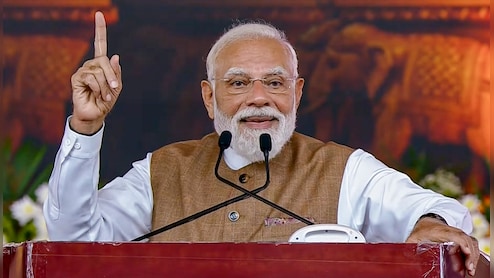 "Political Vultures": PM Modi Slams Congress Over Response To Iran War