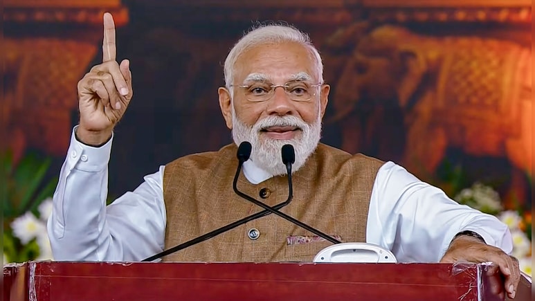 "Political Vultures": PM Modi Slams Congress Over Response To Iran War