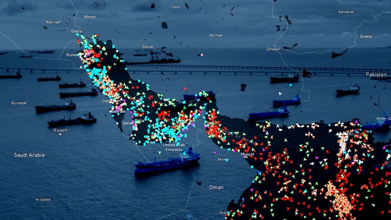 Ship Clusters Raise Fears Of Sea Disaster As Missiles, Drones Fly Above