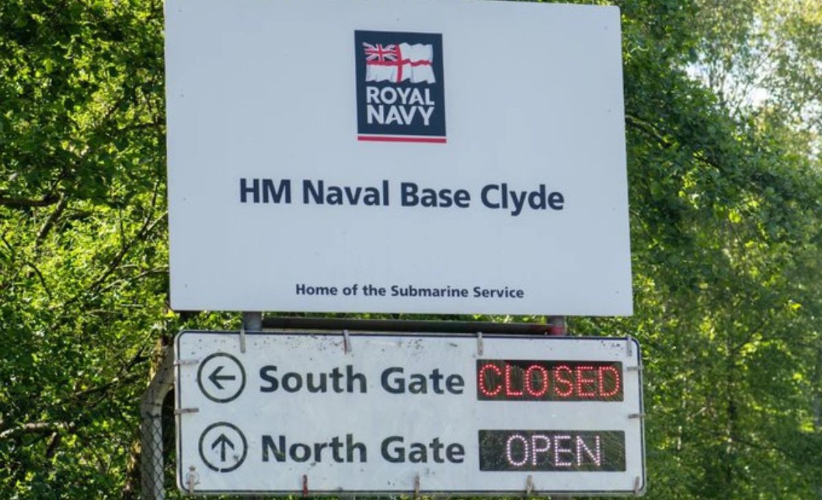 Iranian Man Among 2 Arrested In Scotland For Trying To Enter Naval Base