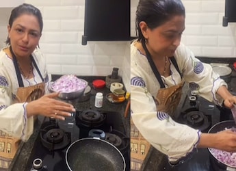 Golmaal Star Ashwini Kalsekar Shares An Easy Recipe To Make Pyaaz Ki Sabzi That Is Also Travel Friendly