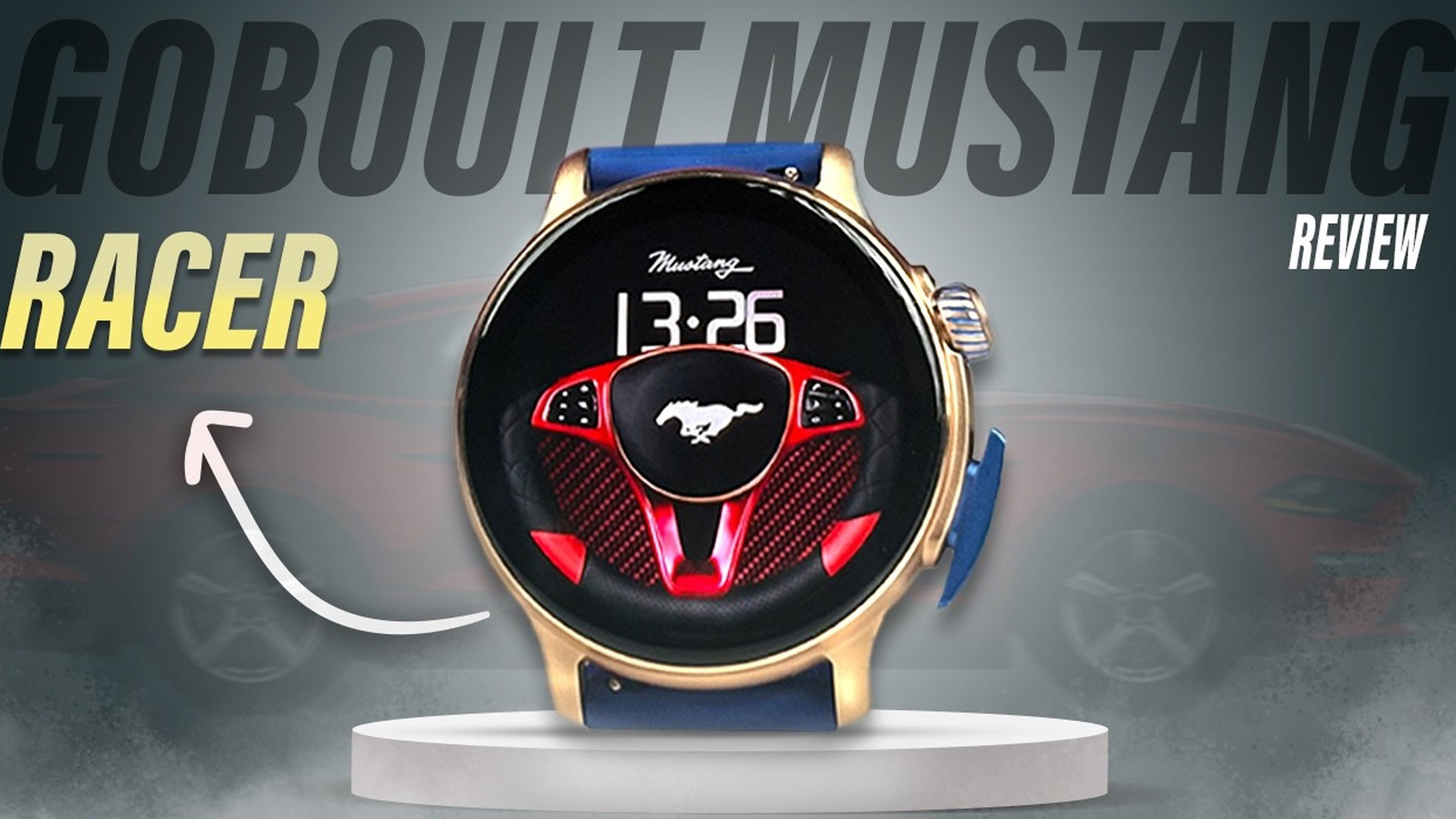 Goboult Mustang Racer Smartwatch Review: Should You Get This Mustang Smartwatch?