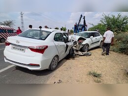 नागौर में जायल तरनाऊ मार्ग पर दर्दनाक हादसा, कारों की भीषण भिड़ंत में 2 लोगों की मौत