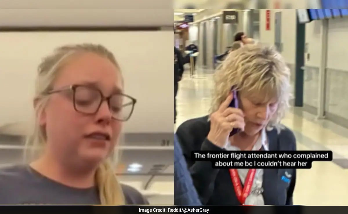 Deaf Woman Alleges Frontier Airlines Removed Her From Flight For 'Not Listening', Video Viral