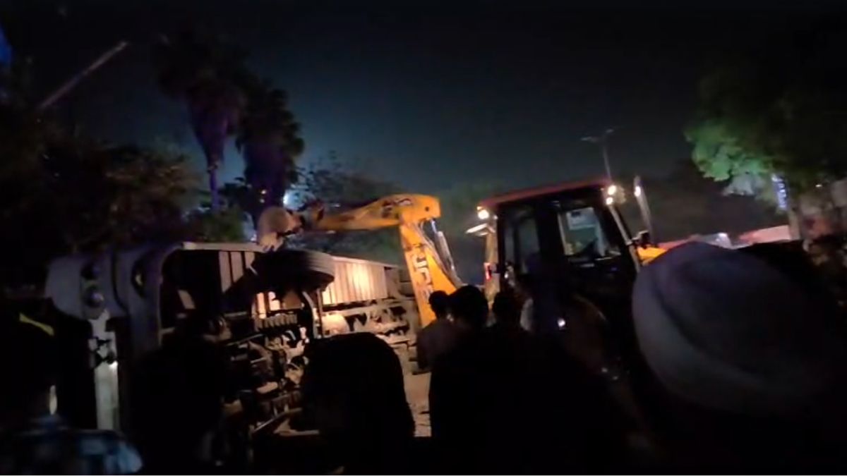 2 Dead As Double-Decker Bus Overturns In Delhi's Karol Bagh