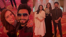 Ayesha Khan Poses With Ranveer Singh, Aditya Dhar And Yami Gautam In Viral <i>Dhurandhar 2</i> After-Party Pics