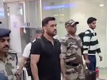 T20 World Cup: MS Dhoni Arrives In Ahmedabad Ahead Of India vs New Zealand Final
