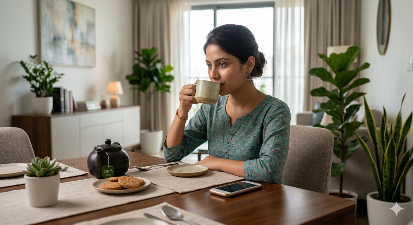 Incorporating green tea into a balanced diet may have positive effects on blood sugar levels