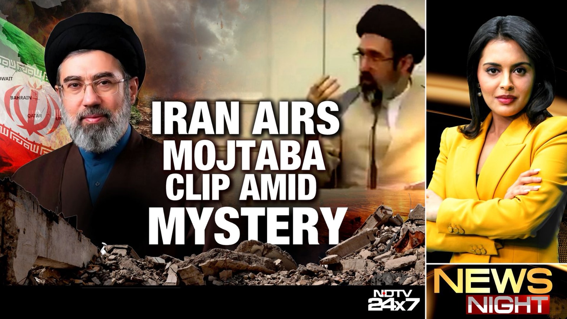 Iran Airs Mojtaba Clip Amid Mystery