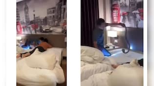 मौत छूकर निकल गई! सोते हुए कपल की गर्दन पर रेंग रहा था किंग कोबरा, देख निकल जाएंगी चीखें