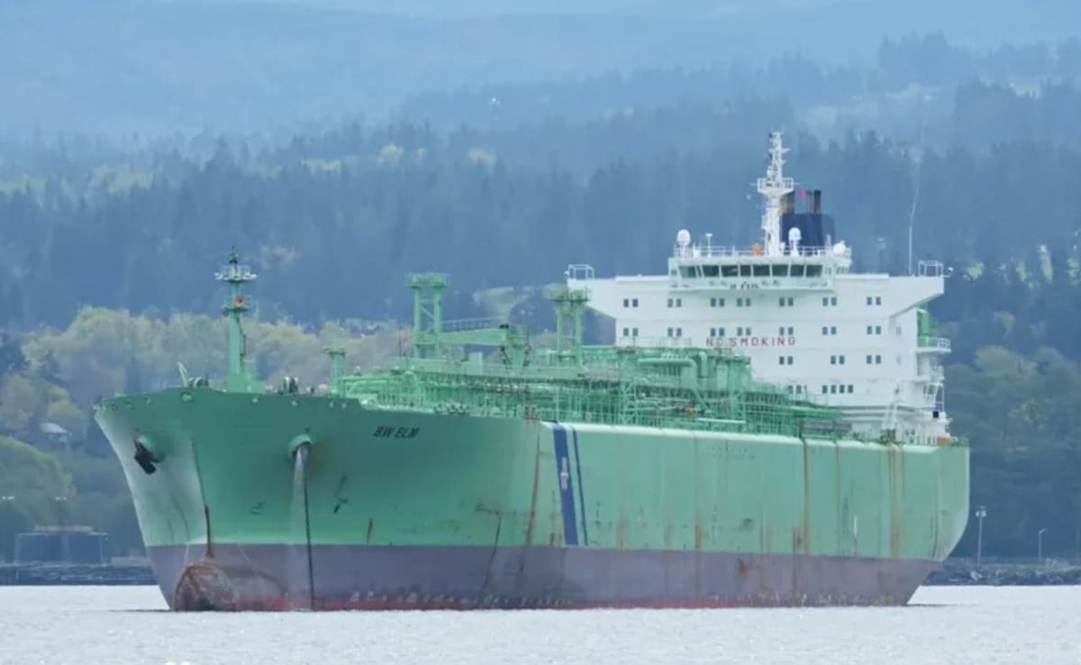 2 India-Bound LPG Tankers Cross Strait Of Hormuz