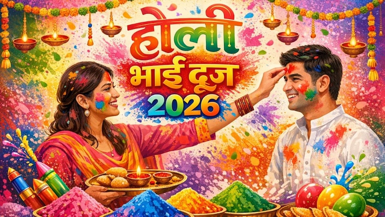 Holi Bhai Dooj 2026: भाई की लंबी उम्र के लिए करें धर्मराज जी और देवी यमुना की आरती, जीवन के संकट भी होंगे दूर
