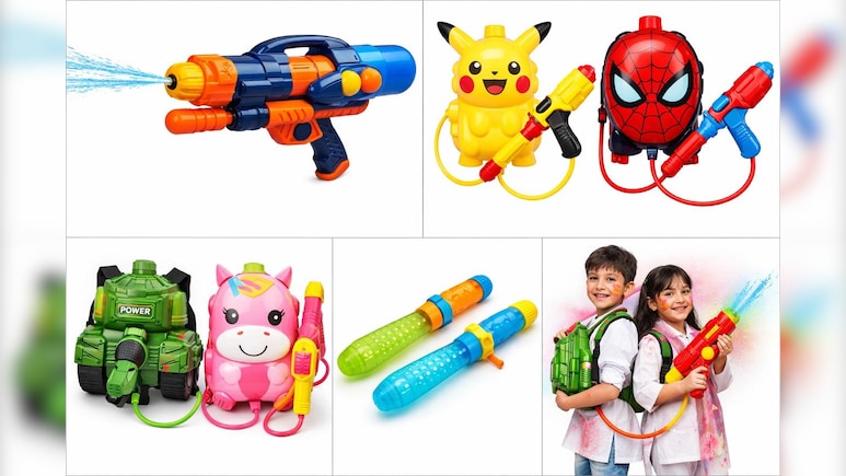 Holi Pichkari: नया साल, नई प&zwj;िचकारी, हर कोई मांग रहा है बैकपैक, इलेक्&zwj;ट्रिक और हाई प्रेशर पिचकारी, एक बार में पूरा भ&zwj;िगा देंगी, जानें कीमत