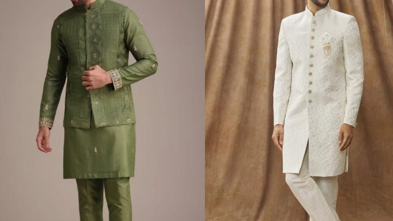 5 Premium Sherwani Sets for Men for Grand Wedding Ceremonies Under ₹11,000