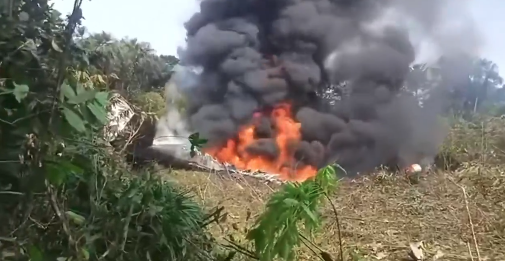 Colombian Military Transport Plane With 80 Troops Crashes After Takeoff