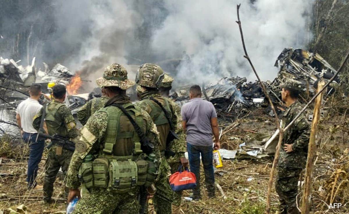 Colombian Military Plane With 125 Onboard Crashes, 48 Rescued