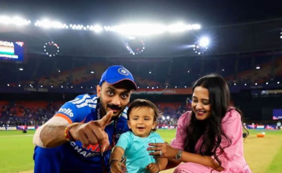 Axar Patels Instagram Post With Wife And Kid, After T20 World Cup Win, Breaks Internet