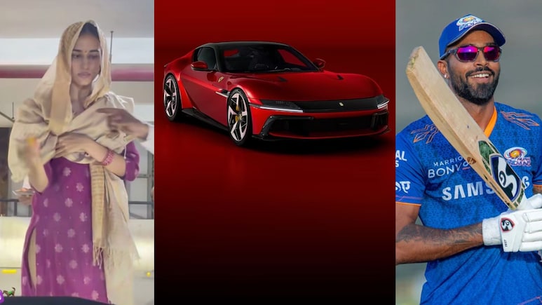 Hardik Pandya's New Ferrari 12Cilindri Gets Desi Welcome From Mahieka Sharma; What Makes It Special?