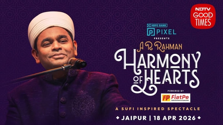 NDTV Good Times Brings AR Rahman's First-Ever Rajasthan Performance To Jaipur