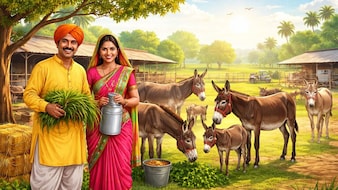 नौकरी छोड़िए, गधे पालिए! सरकार दे रही 50 लाख रुपये, जानिए क्या है पूरी स्कीम