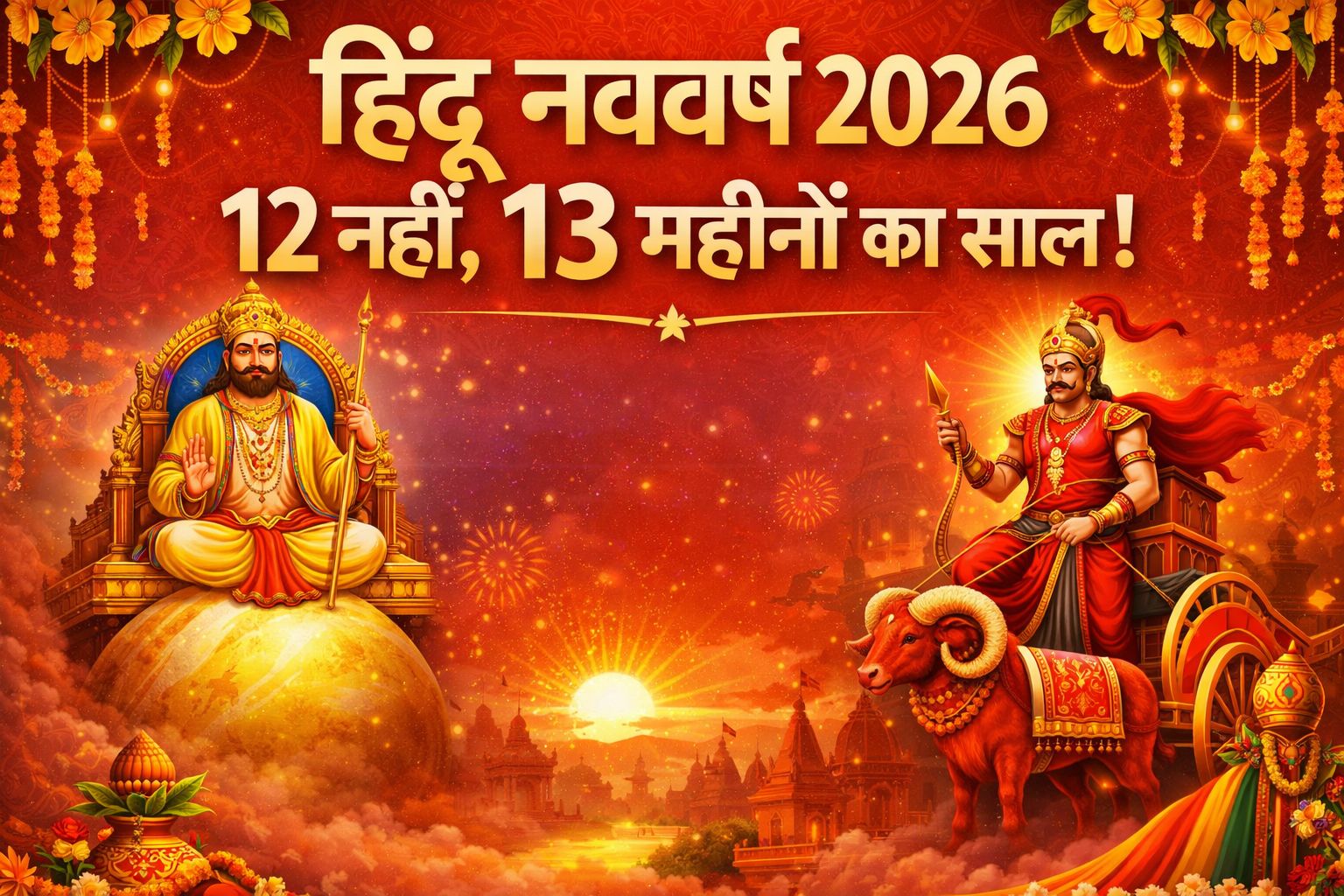 Hindu Nav Varsh 2026: इस बार 12 नहीं 13 महीनों का होगा हिंदू नववर्ष! जानिए किन 4 राशियों की लगेगी लॉटरी?