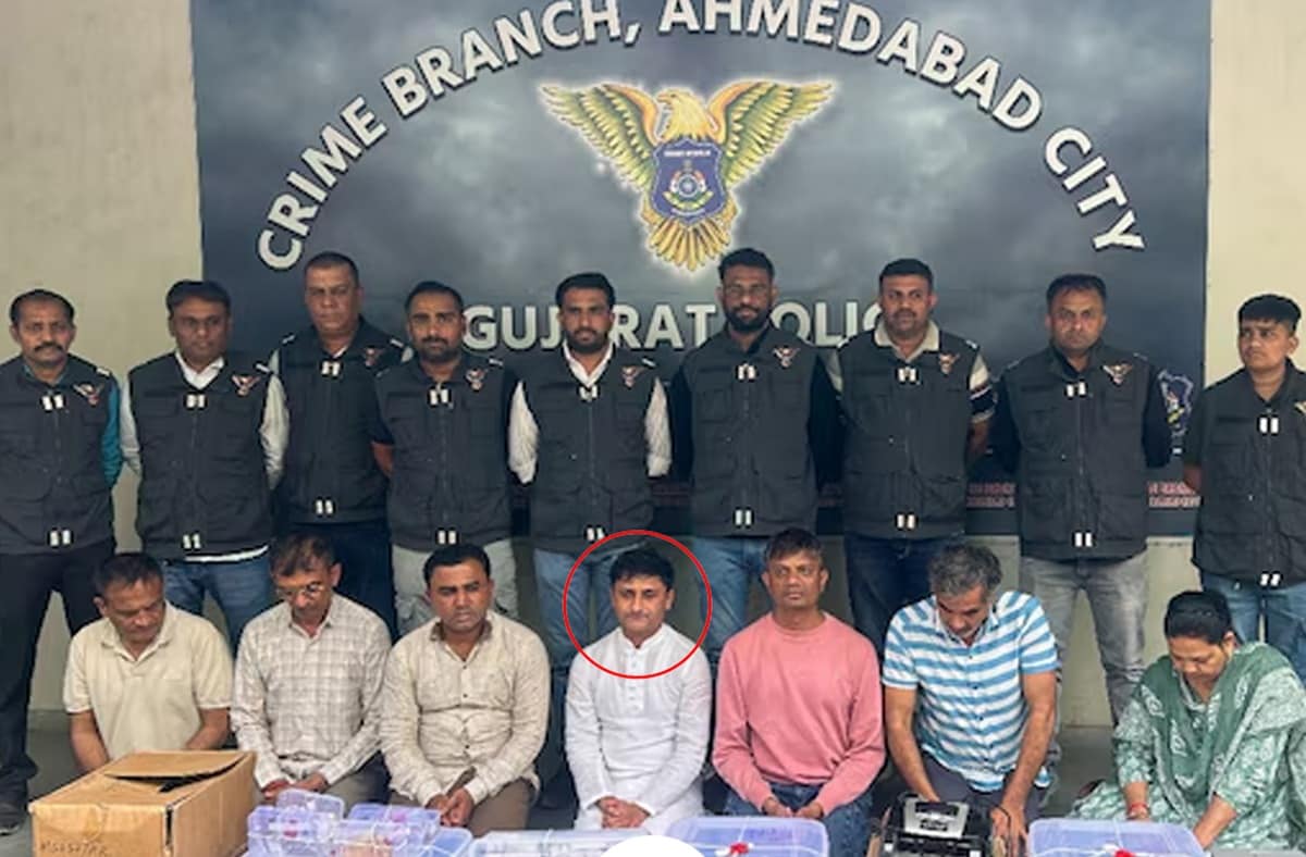 fake baba fraud surat pradeep jotangiya miracle medicine scam