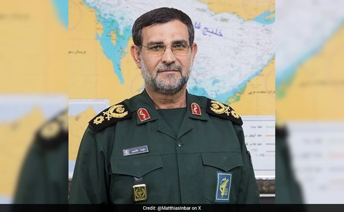 Iran Naval Commander Alireza Tangsiri Overseeing Hormuz Blockade Killed: Israel