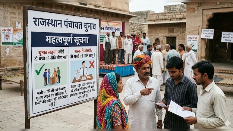 राजस्थान में दो बच्चे की नीति का विरोधाभास: चुनाव लड़ने में छूट, लेकिन सरकारी नौकरियों और योजनाओं में नहीं