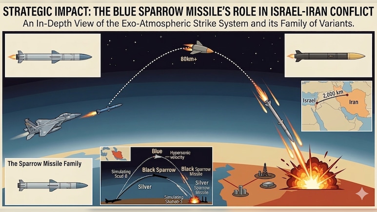 Explained: How Blue Sparrow Missile Goes To Space And Then Unleashes Hell