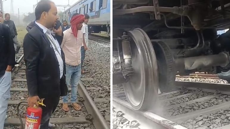 पटना-रांची जनशताब्दी एक्सप्रेस में आग लगने से हड़कंप,  ब्रेक बाइंडिंग से अचानक निकलने लगी लपटें