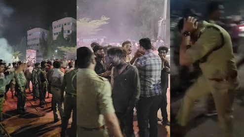 T20 World Cup 2026: भारत की जीत के बाद देवास में हुड़दंगई, सुरक्षाबलों पर फेंके बम; फिर पुलिस ने खदेड़ा