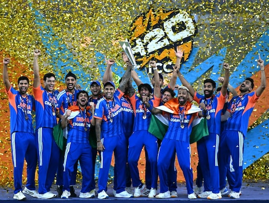 Rs 131-Crore Cash Reward For Team India After Historic T20 World Cup Win