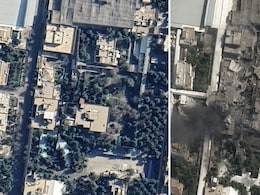 30 बम और सब खत्म, खामेनेई के रिहायशी परिसर पर इजराइली हमले से पहले और बाद की तस्वीरें