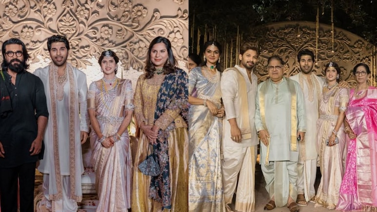 Allu Sirish-Nayanika Reddy Wedding: Pics Of Ram Charan, Allu Arjun And Others Attending The Ceremony Go Viral