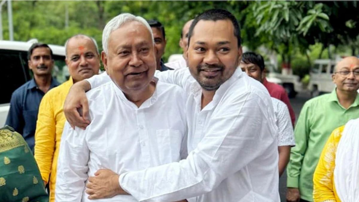 नीतीश के बेटे निशांत कल ज्वाइन करेंगे JDU, विधायकों से बोले CM- मैं दिल्ली से नजर रखूंगा, कोई दिक्कत नहीं होगी