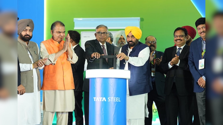 Bhagwant Mann Inaugurates Tata Steel's Rs 3,200-Crore Facility In Punjab