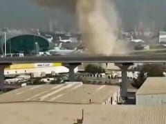 Video Shows Moment Iranian Drone Struck Dubai Airport, Halting Ops