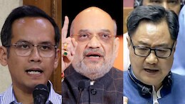 Gaurav Gogoi Jabs Kiren Rijiju. Amit Shah Agrees, And Then Fires A Counter